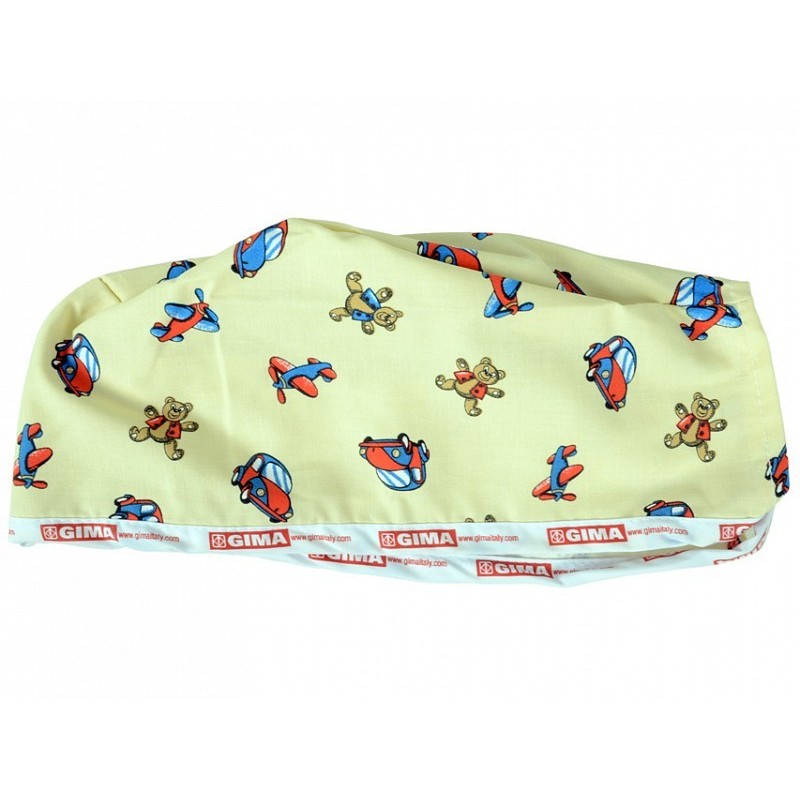 Gemusterte mütze - beige