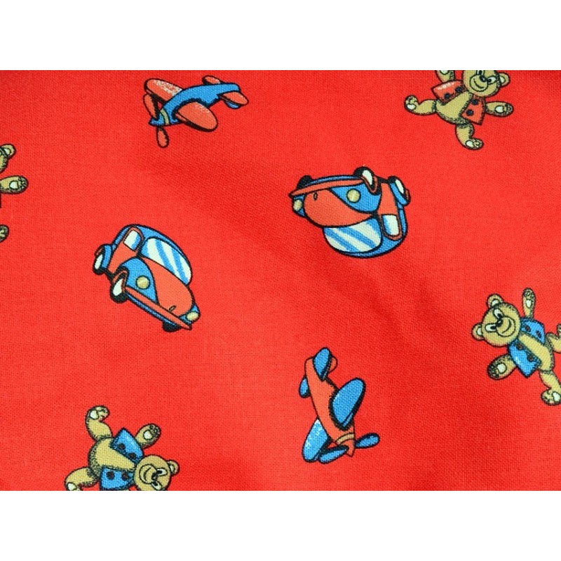 Gedessineerde pet - rood