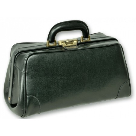 "florida leather" bag - black