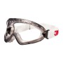 3M 2890S safety goggles, clear PC lens (AS/AF), gas-tight, elastic band