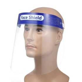 VISUAL - splash guard visor in plastic material