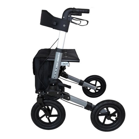 Rollator pieghevole anteamed deluxe con ruote grandi