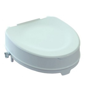 Anteamed 10 cm toilet riser with stops and removable lid