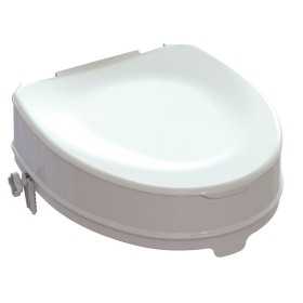 Raised toilet with fixing system - 10 cm