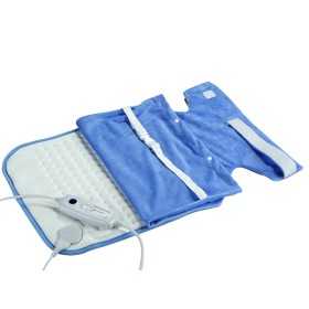 Heating pad with cover - grey/light blue