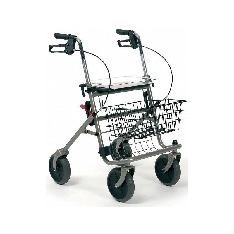 Déambulateur avec porte-bâton vermeiren 286e