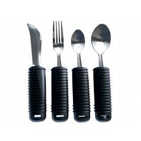 Kit de couverts (fourchette, couteau, petite et grande cuillère) - pack 4 pièces.