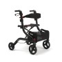 Rollator mit Stockhalterung und Rückenstütze Vermeiren Four Light