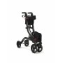 Rollator with Pole Holder and Vermeiren Four Light back support