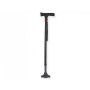 Safety stick with light - with 4-legged base - black