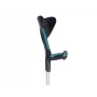 Advance crutches - turquoise/black - 1 pair