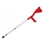 Evolution crutches - red/grey - 1 pair