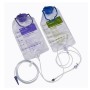 Infusion set with integrated double bag of 1,000 ml for nutrient and washing solution - 30 pieces for Kangaroo