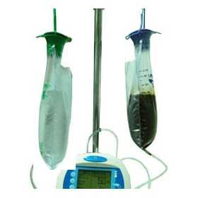 Infusion set with double integrated bag of 1.6l for nutrient solution and 1l for washing - 30 pieces for Kangaroo