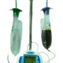Infusion set with double integrated bag of 1.6l for nutrient solution and 1l for washing - 30 pieces for Kangaroo