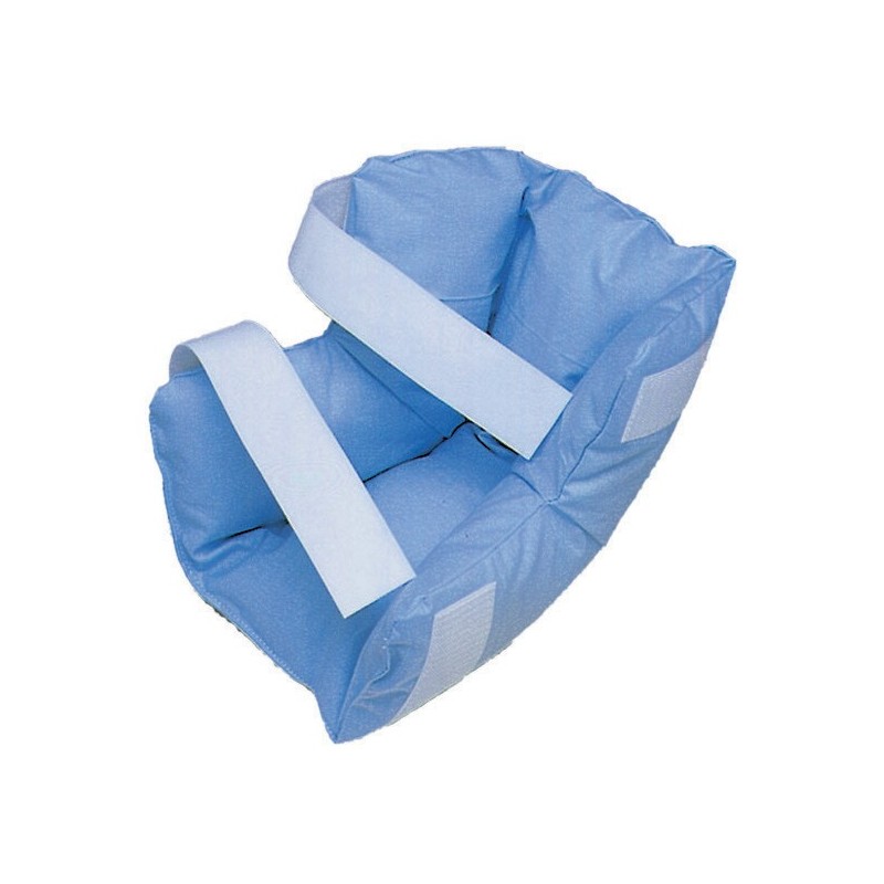 Hollow fiber silicone heel cup