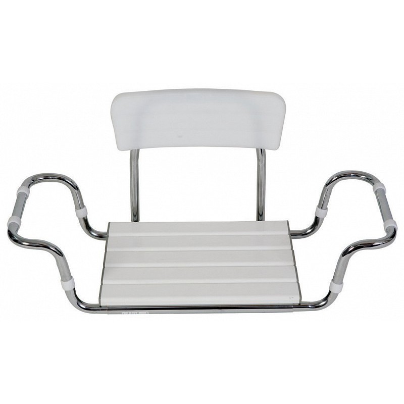Asiento de bañera con respaldo