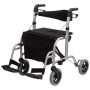 Aluminium-Rollator mit Doppelfunktion