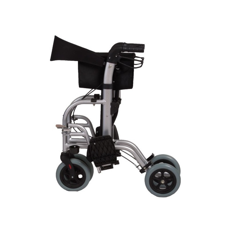 Dwufunkcyjny aluminiowy rollator