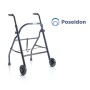 Rollator Pieghevole In Acciao Verniciato - 2 Ruote - Poseidon