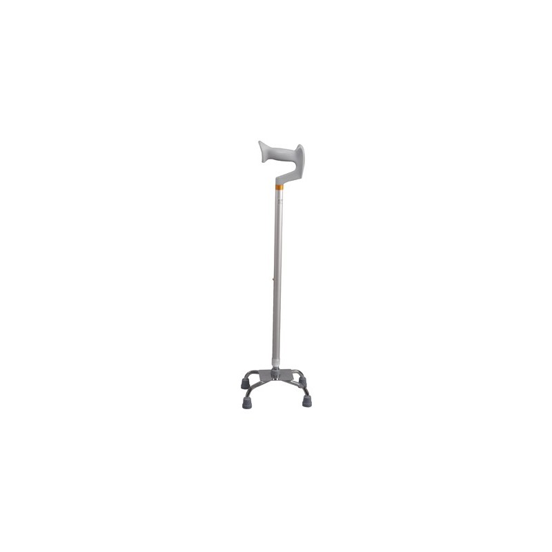 Quadripod adult narrow base open handle