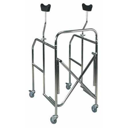 Folding axillary walker