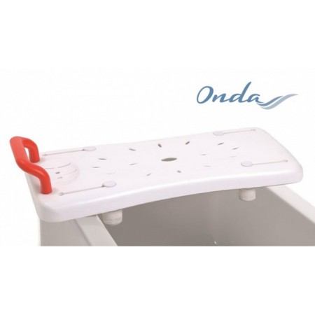 Plastic bath seat - adjustable in width