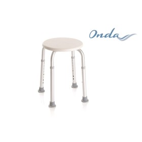 Shower seat - height adjustable