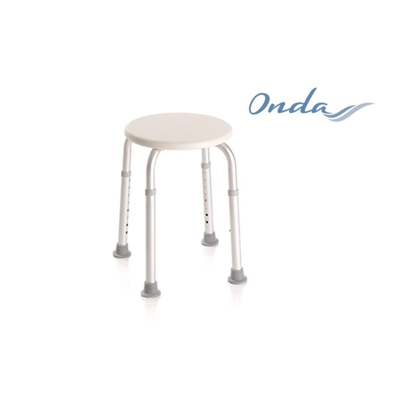 Shower seat - height adjustable