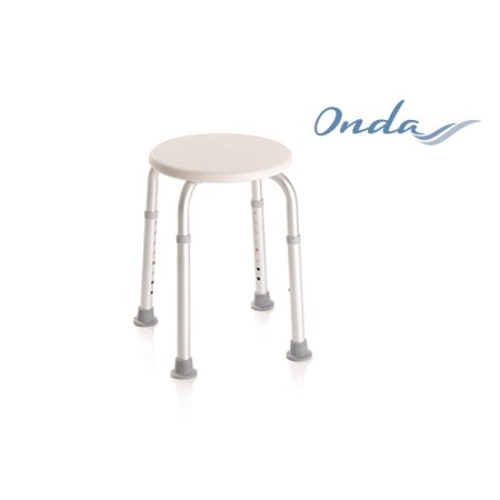 Shower seat - height adjustable