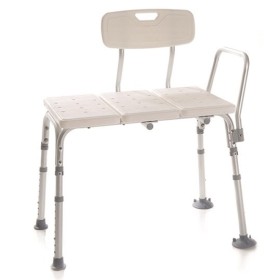 Bath transfer seat - height adjustable
