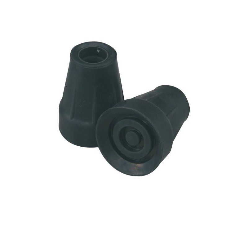 Black tips Ø 16 mm - pair