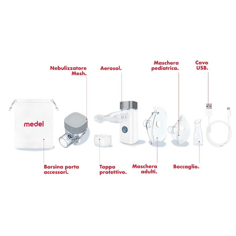 Aérosol portable avec batterie rechargeable compact medel