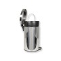 Cestino rifiuti inox - 70 litri - con pedale