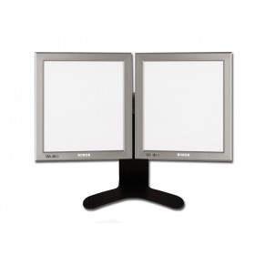 Ultra-lapos led asztal negativescope - 42x72 cm dupla