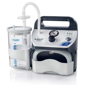 Aspirateur chirurgical professionnel portable sans fil Aspira GO - 20 l/min