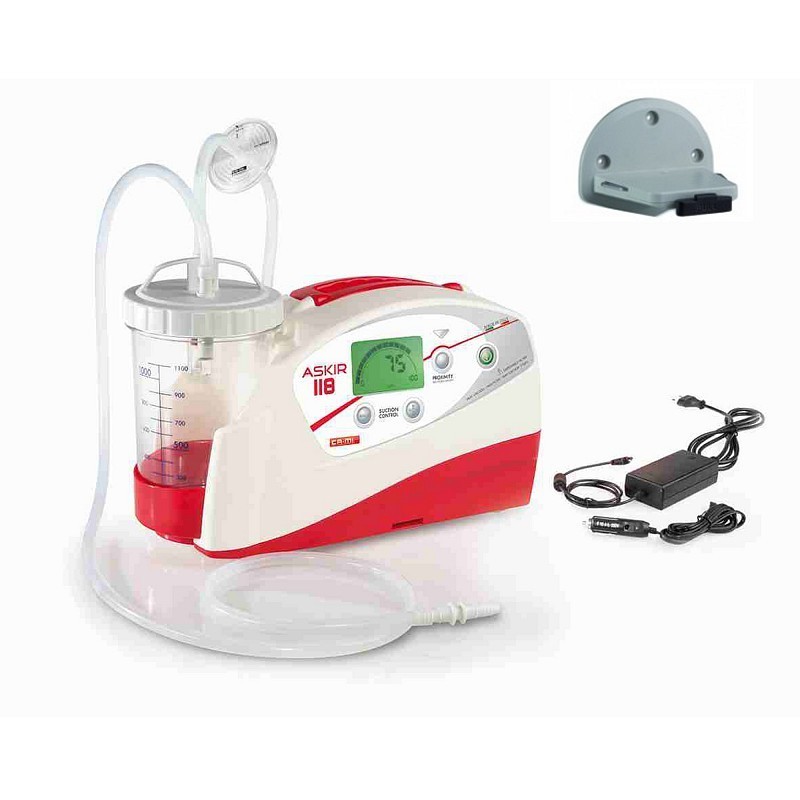 Novo askir 118 - wm + nosilec za reševalno vozilo + torba za nošenje + univerzalni ac/dc - re410150