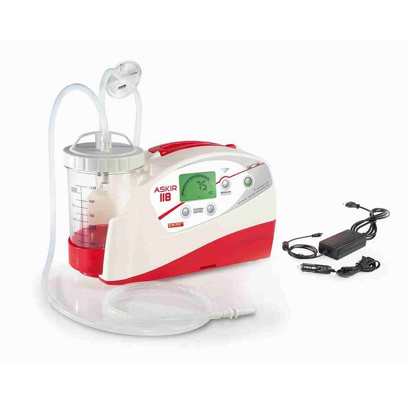 Nuevo askir 118 + olla esterilizable en autoclave + cable de coche 12v + ac/dc universal - re410151