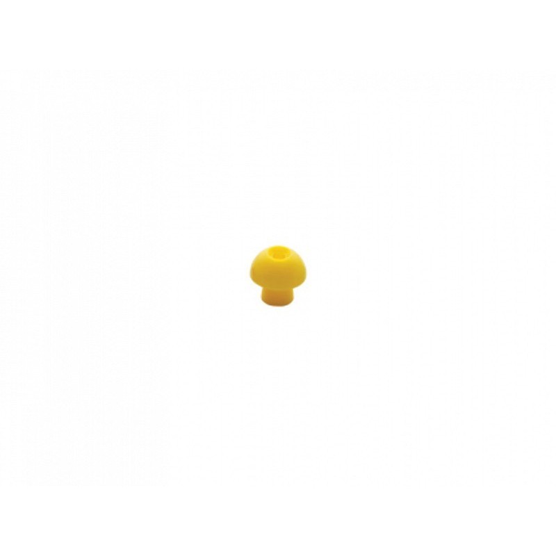 Tappini sanibel adi a fungo 12 mm - giallo - conf. 100 pz.