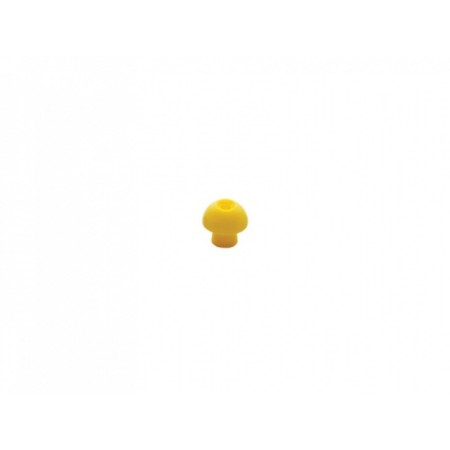 Chapeaux de champignons sanibel adi 12 mm - jaune - pack. 100 pièces.