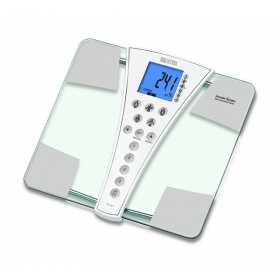 Electronic bathroom scale with body mass analysis TANITA InnerScan BC587 Glass 4 electrodes