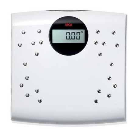 Digital floor scale with body fat analyzer seca