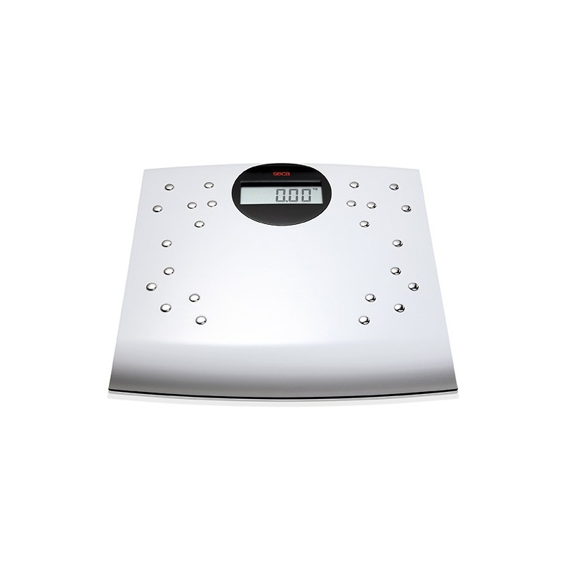 Digital floor scale with seca body fat analyzer 