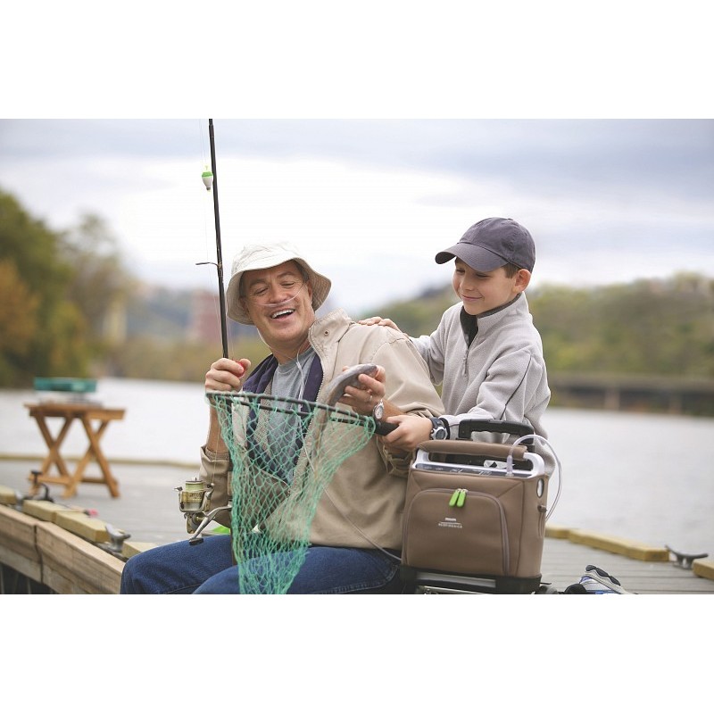 Concentrador de oxígeno portátil simplygo con batería