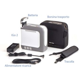 Concentrador de oxígeno devilbiss igo2 - dosis inteligente automática