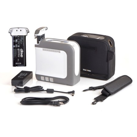 Devilbiss igo2 oxygen concentrator - automatic smart dose with battery spare