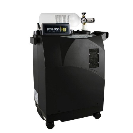 Apparecchio devilbiss per caricare bombole o2 - ifil - a flusso continuo - 2 bomb .da 1,8 l