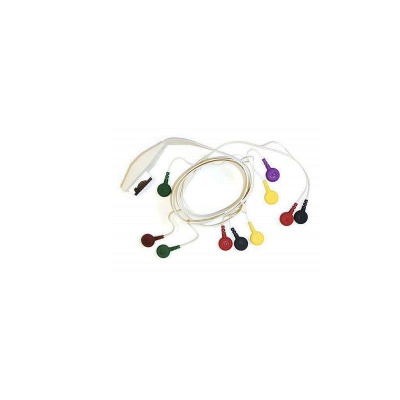 Patient cable for holter, stress testing and monitoring