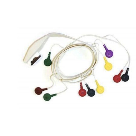 Patient cable for holter, stress testing and monitoring