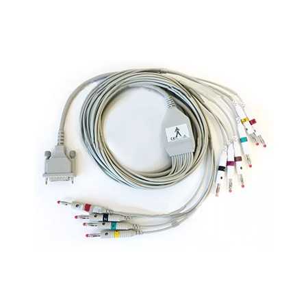 Cable de paciente para ECG multimarca Schiller, Edan, Esaote